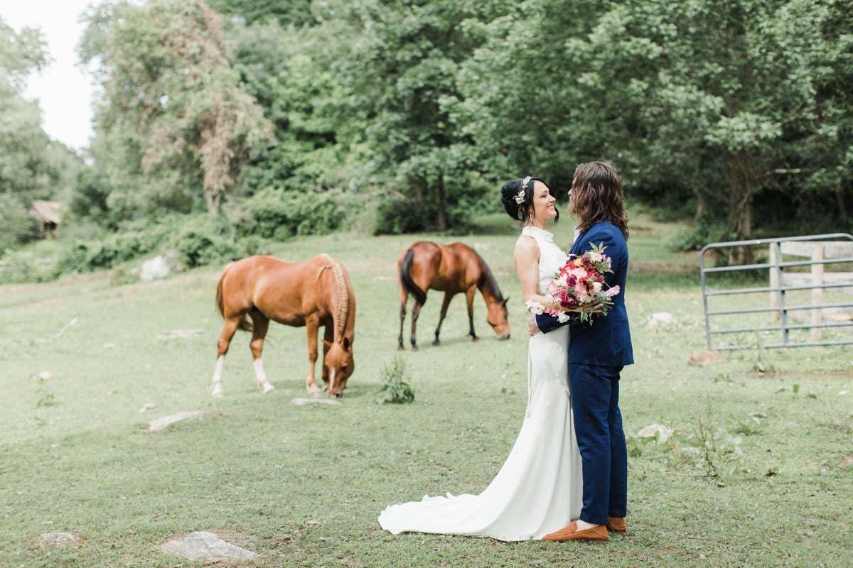 Get married on a farm