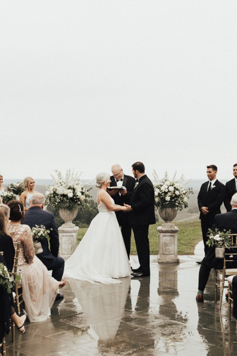 A Rainy Day Winery Wedding You Are Going To Love