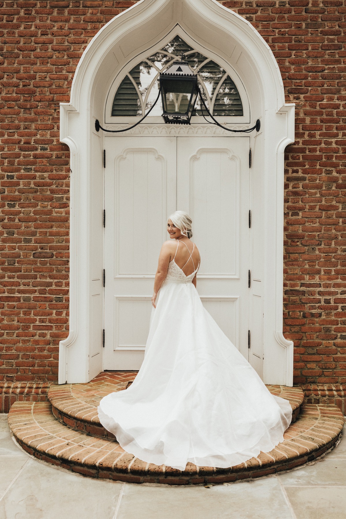 wedding dress from Ladies of Lineage Bridal Boutique