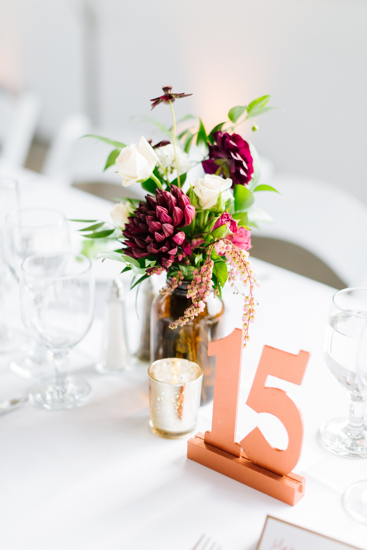 Copper table numbers