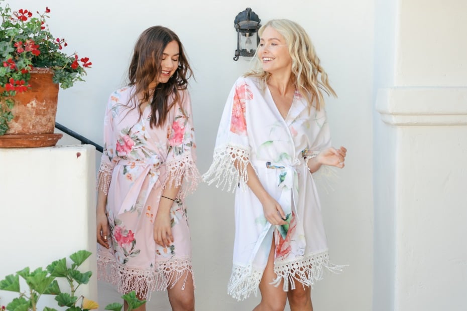 How to Reuse the Robes Youâve Accumulated By Being a Bridesmaid