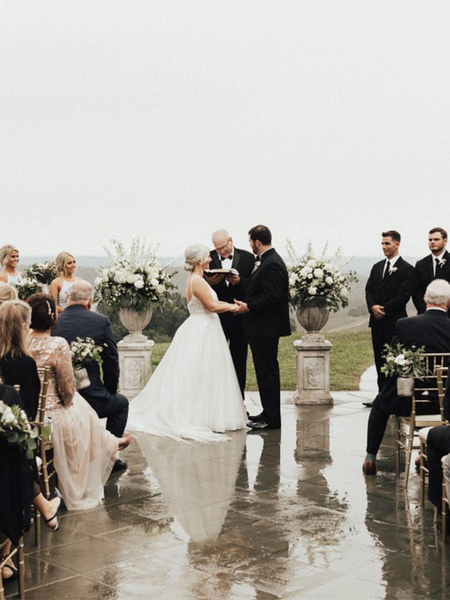 A Rainy Day Winery Wedding You Are Going To Love