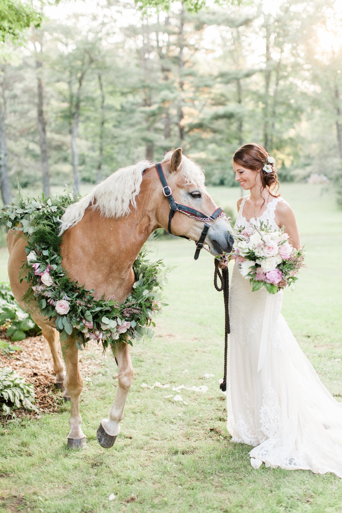 wedding horse