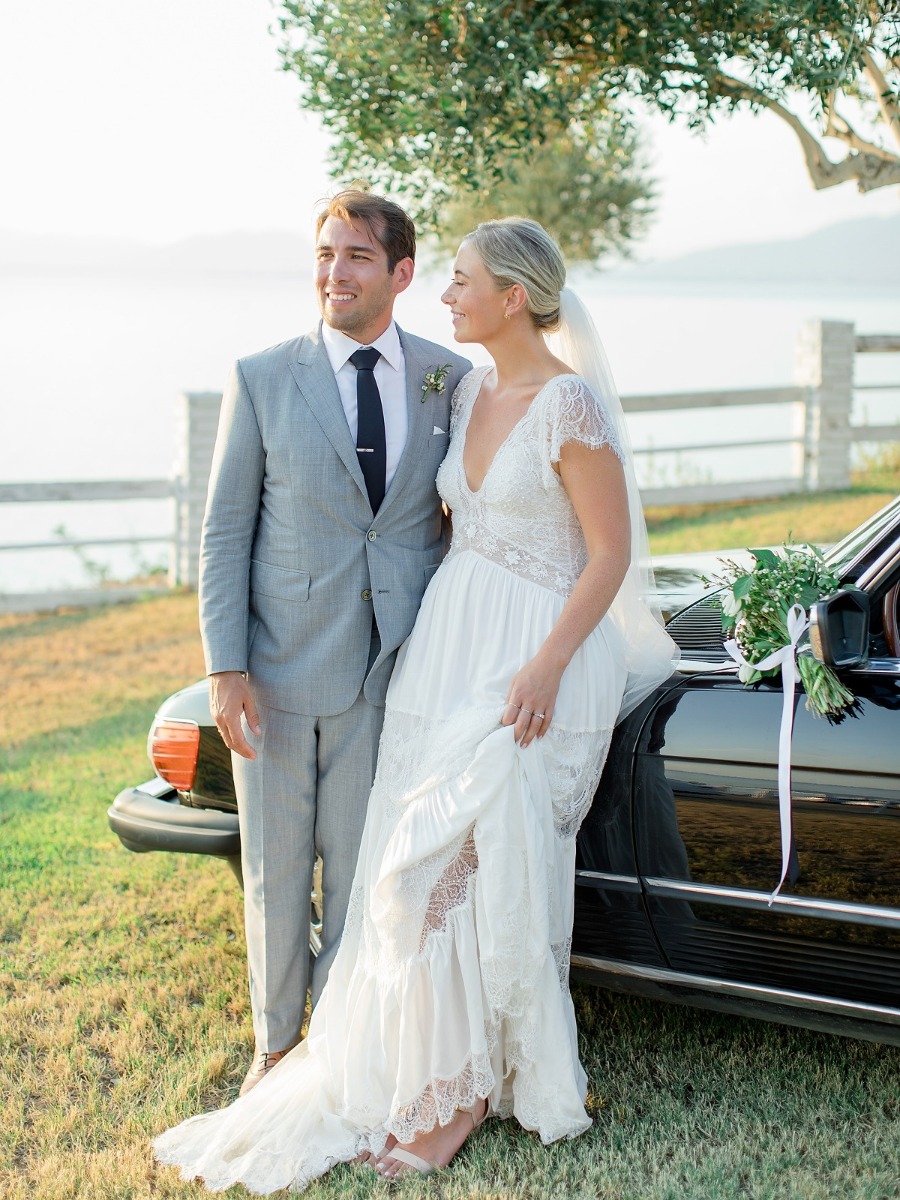 A Natural Chic Seaside Wedding in Greece