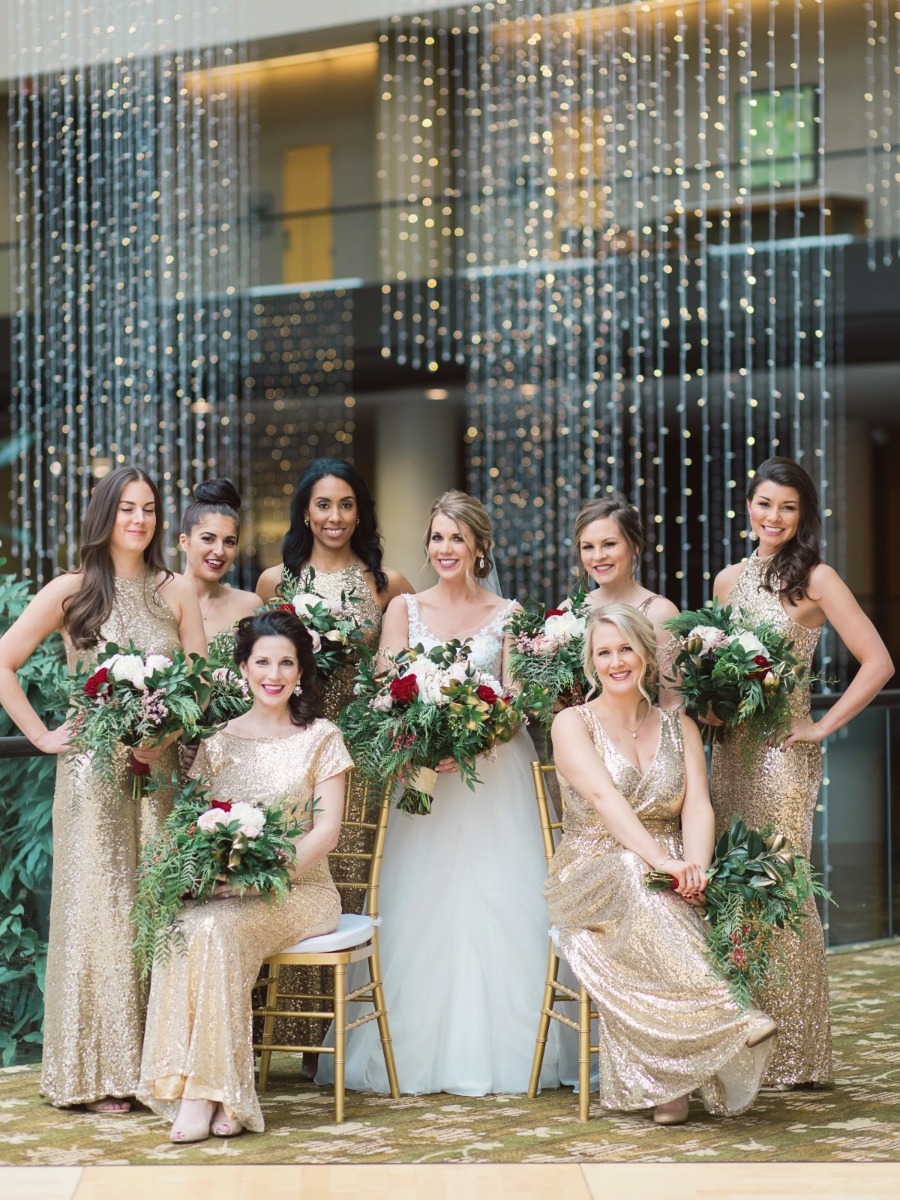 How to Add Color and Greenery to Your Winter Wedding