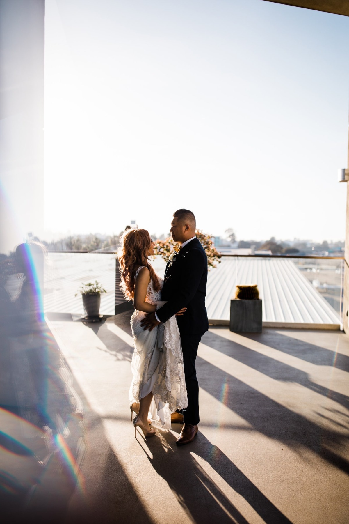 Modern + nerdy wedding we love