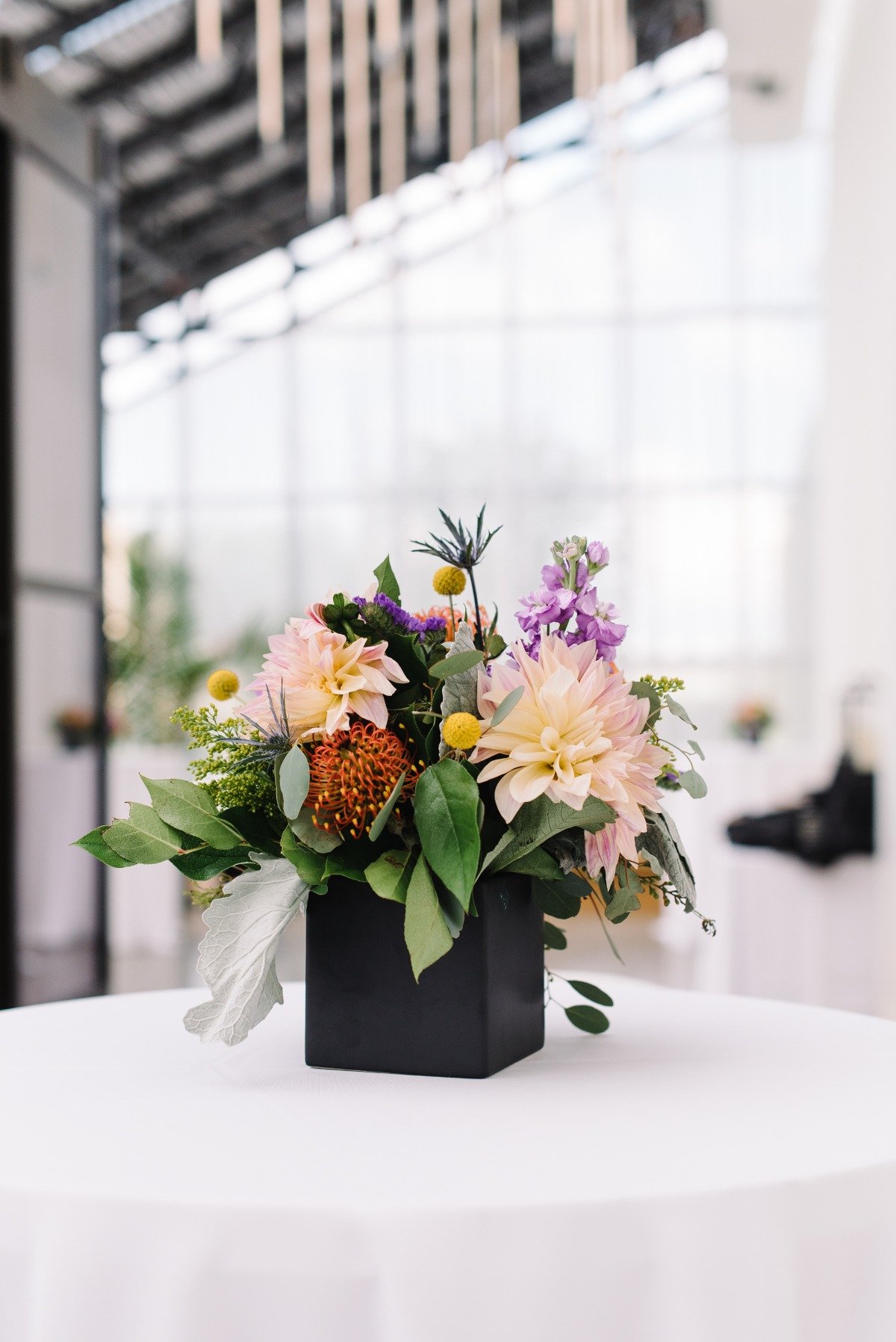 fun and funky floral decor