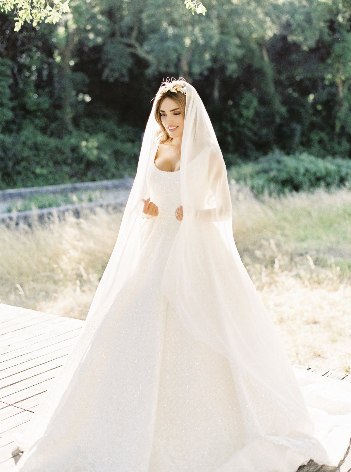 Ebru Sanci wedding dress