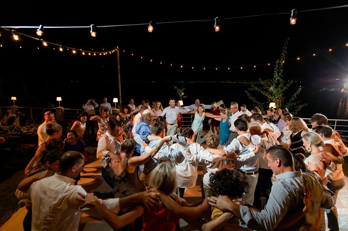 Greece wedding dance