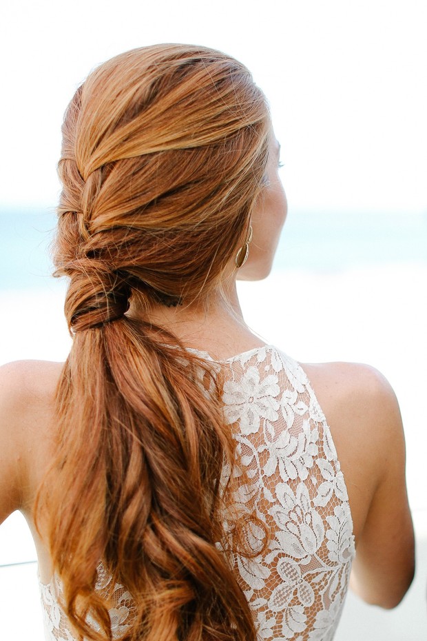 beach wedding hair idea
