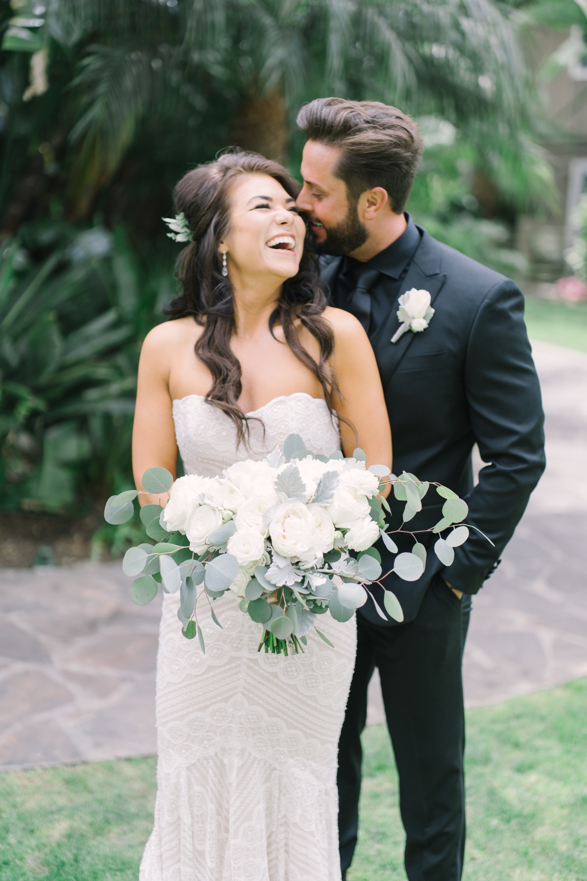 A Grey And White Wedding By The Bay In San Diego