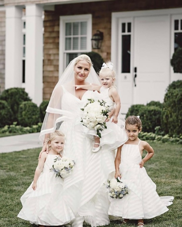 These Matching Brides and Flower Girls Give Us All the Feels