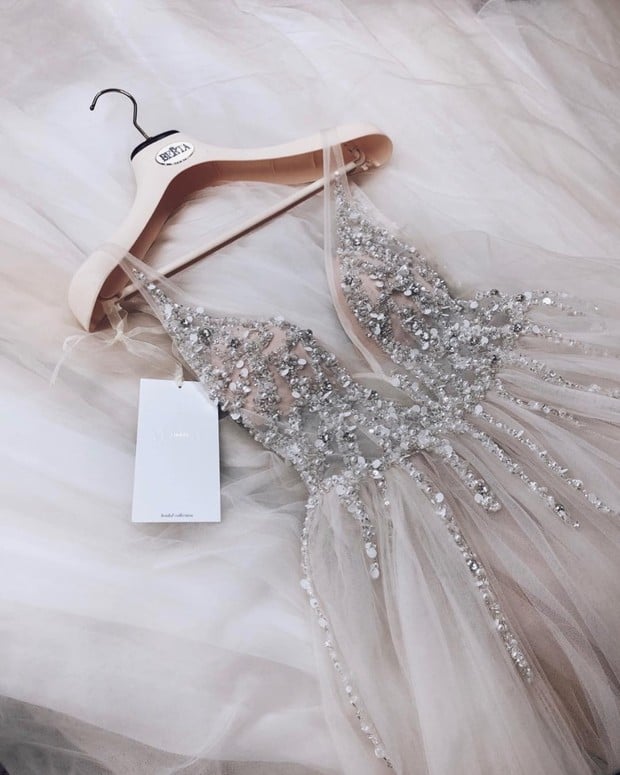15 of the Sparkliest Wedding Dresses Weâve Ever Seen