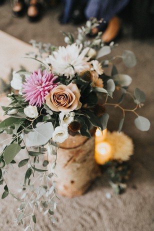 rustic wedding floras
