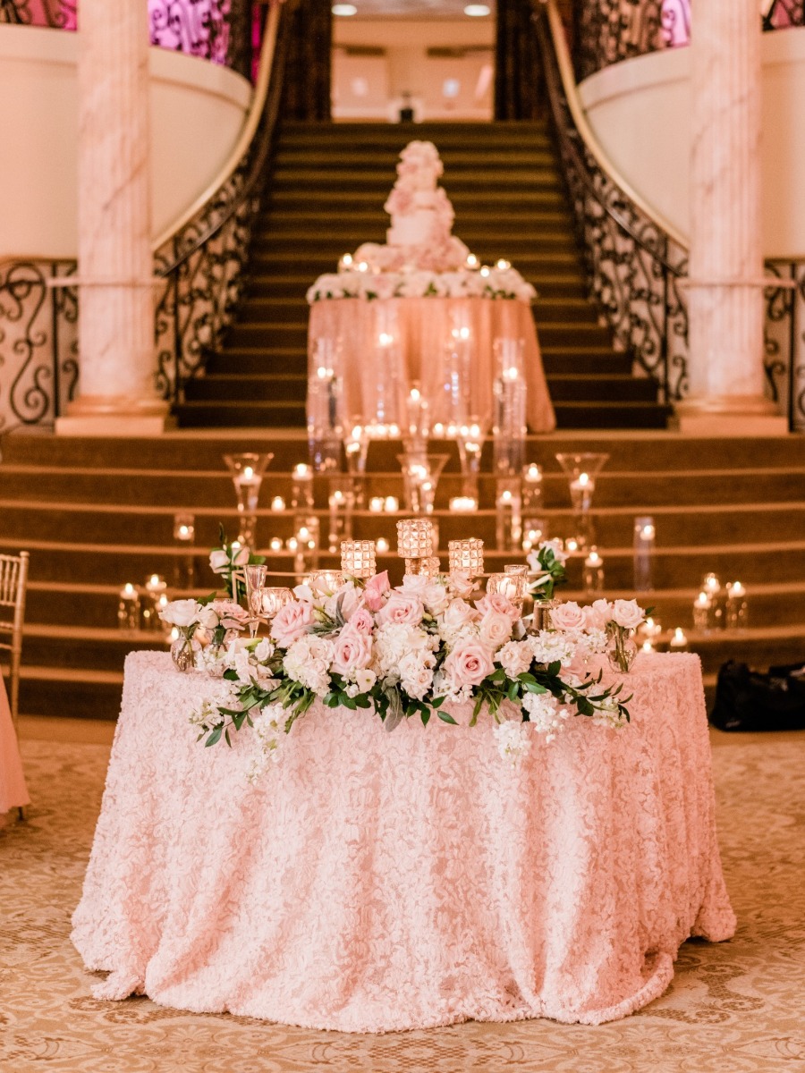 A Blush and Gold Wedding That's Gorgeous to The Max