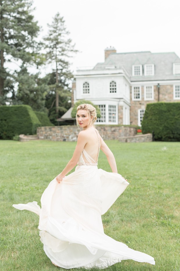 twirling in your wedding dress