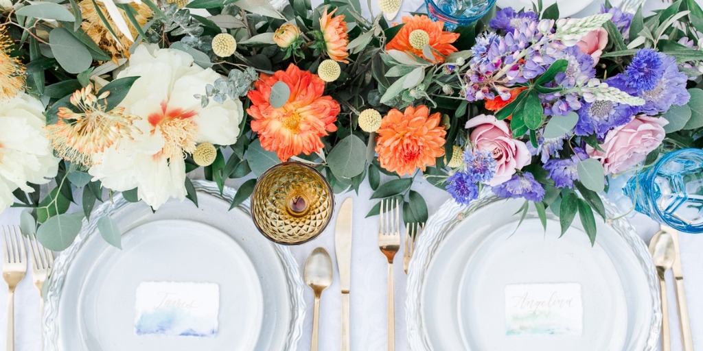 Monet's Multi-Colored Garden Wedding Inspiration for Spring