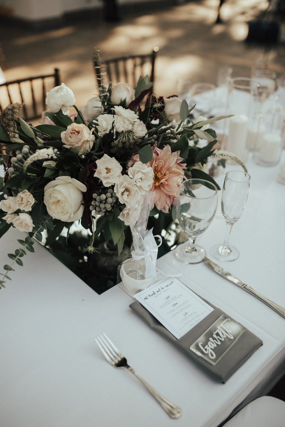 wedding reception table design