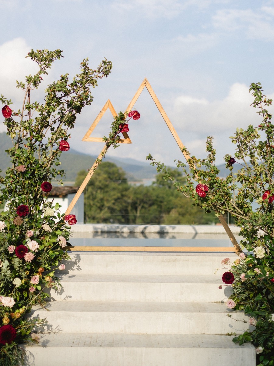 Modern Bohemian Wedding at a Cool Boutique Hotel in Mexico