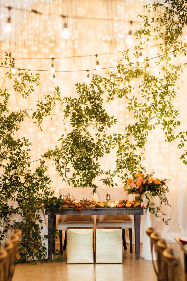 sweetheart table backdrop design