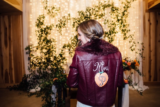 brides custom jacket