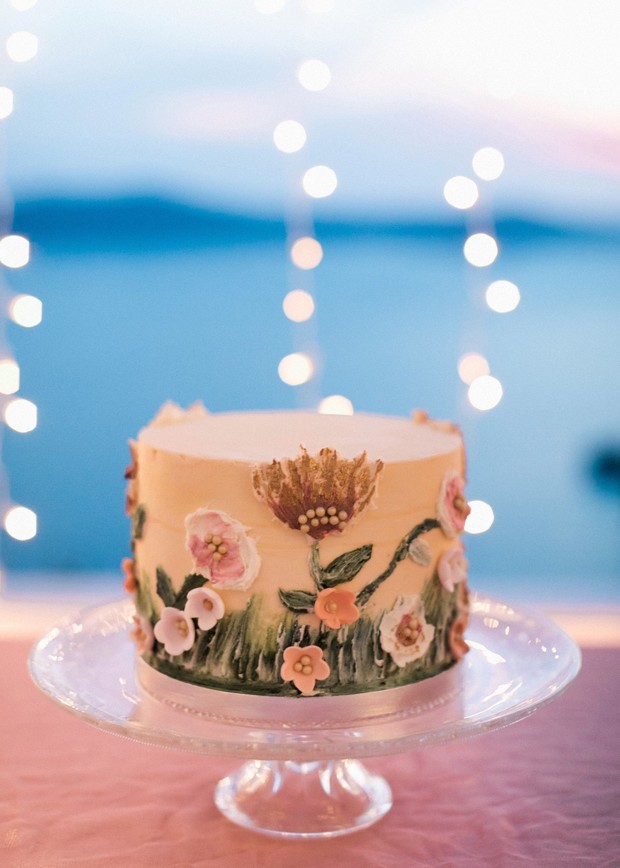 sweet wedding cake