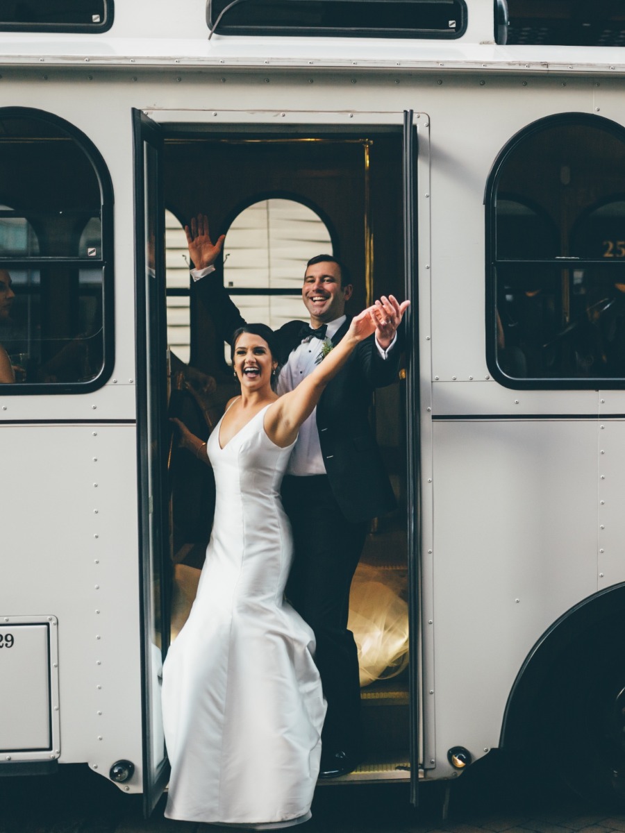 A Rooftop Wedding in Savannah to Ring in The New Year