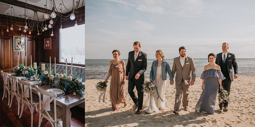Carefree Ocean Inspired Wedding On The East Coast
