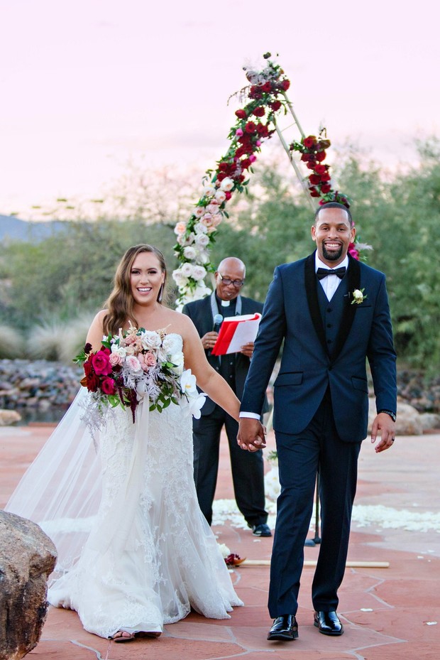 wedding ceremony in Arizona