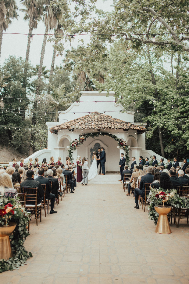 wedding at Rancho Las Lomas