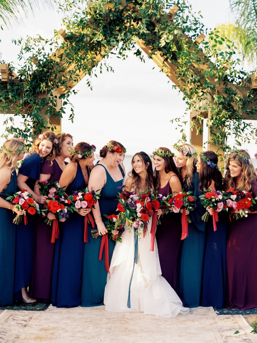 Moroccan & Mediterranean Inspired Wedding in Jewel-Tones