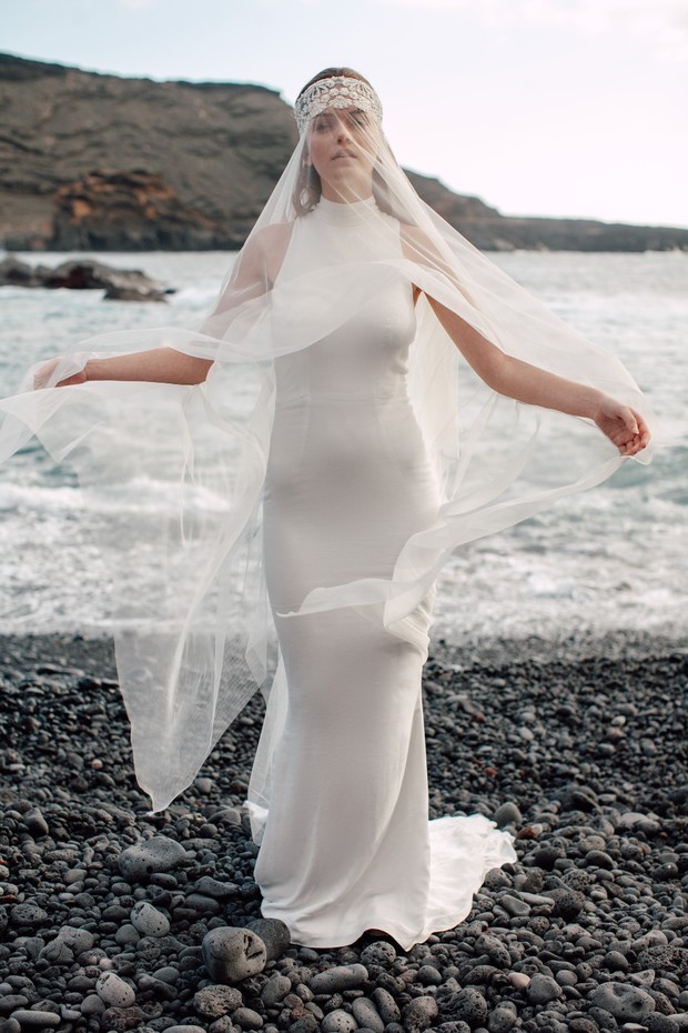 dreamy wedding veil Ritual Unions 2020 Bridal Collection 'BLOW'