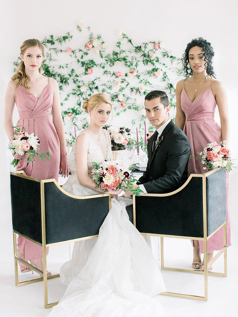 A Charming Spring Wedding With A Hint Of An Edge