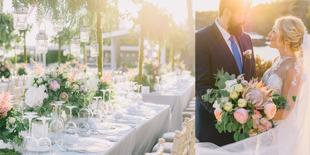 A Dreamy Flower Filled Wedding In Greece