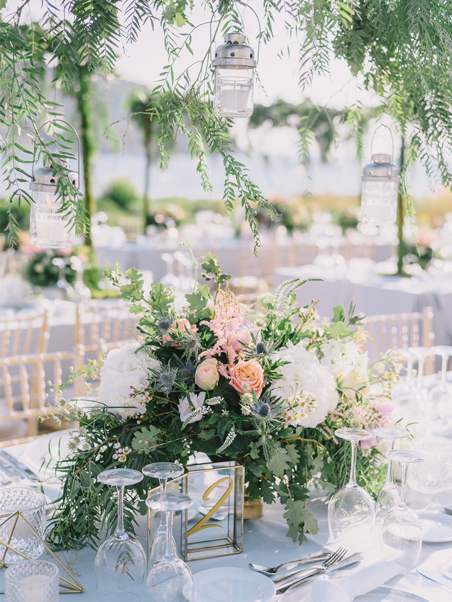 A Dreamy Flower Filled Wedding In Greece