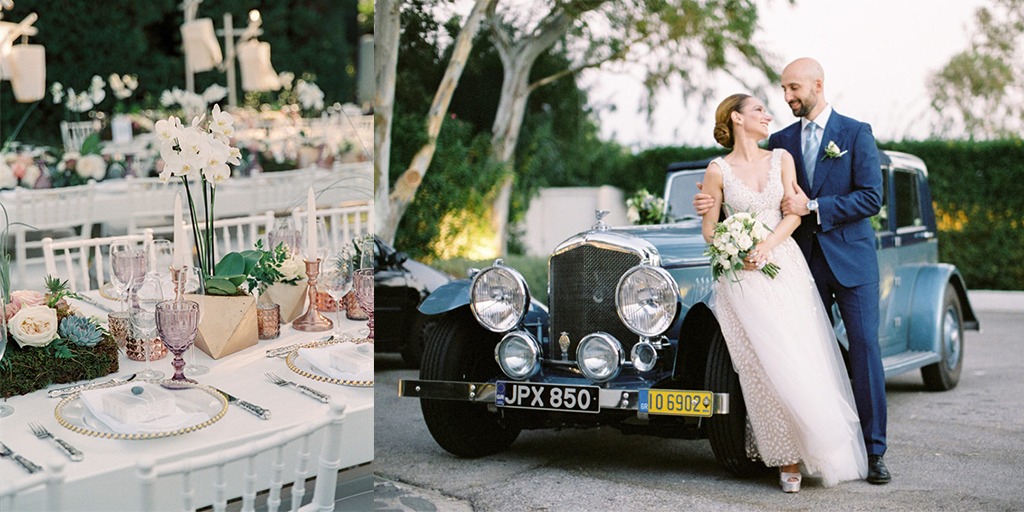 A Greek Seaside Wedding That Brings the Glamour