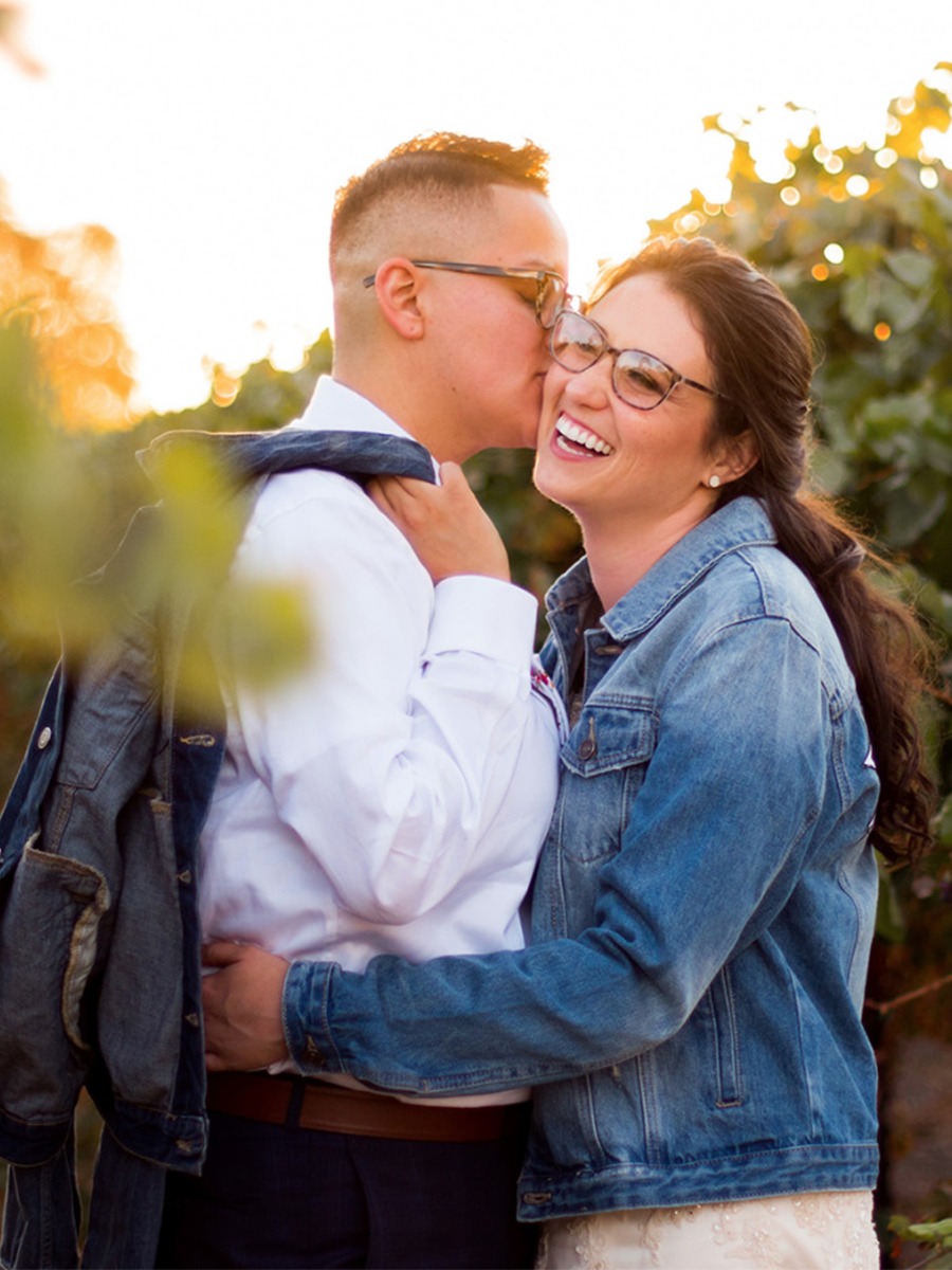 A Heartwarming Rustic Chic Outdoor Wedding