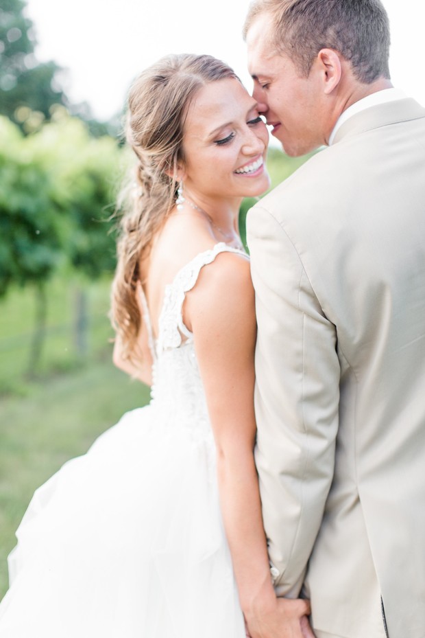The Perfect All White Midwest Summer Wedding
