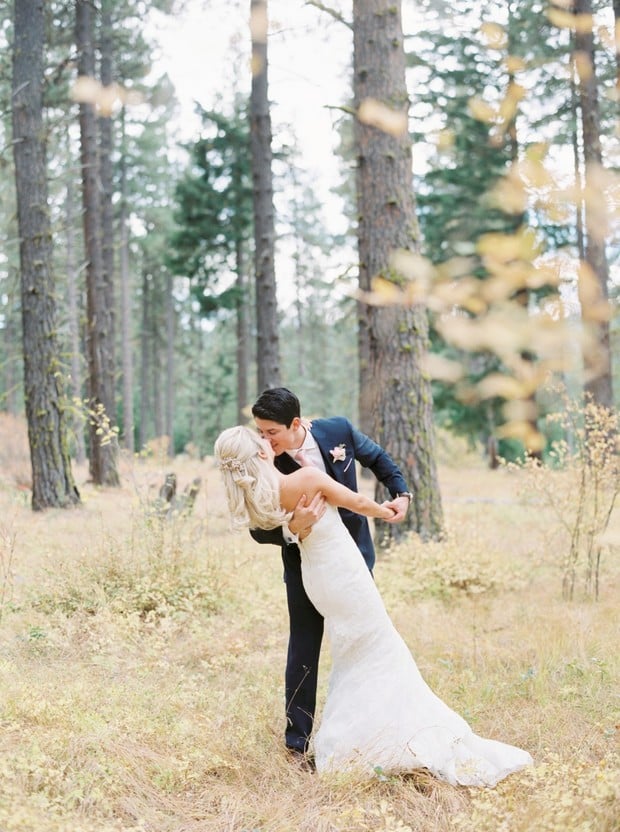 fall wedding in the Pacific Northwest