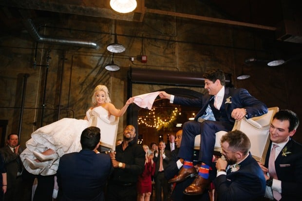wedding chair dance