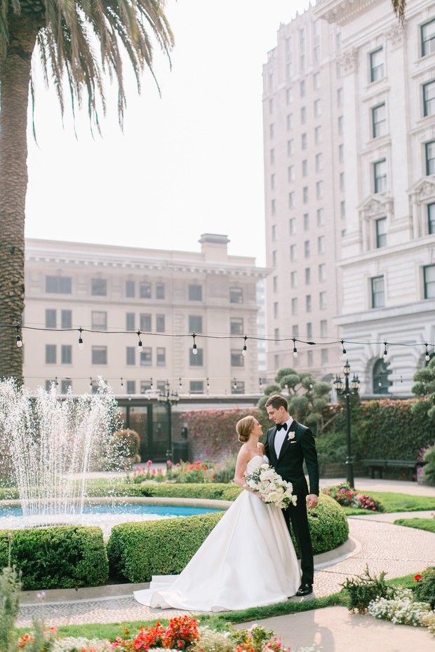 how to have a classic SF wedding