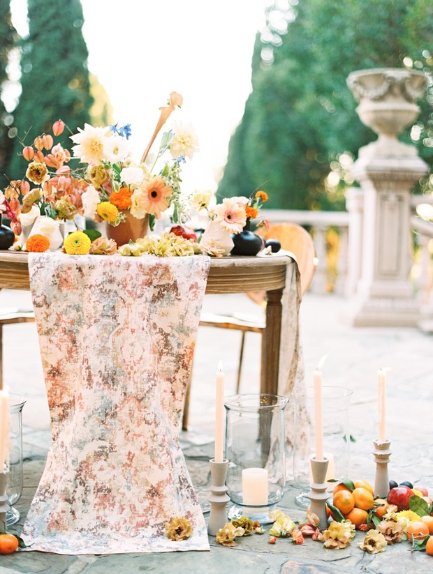spring sweetheart table design
