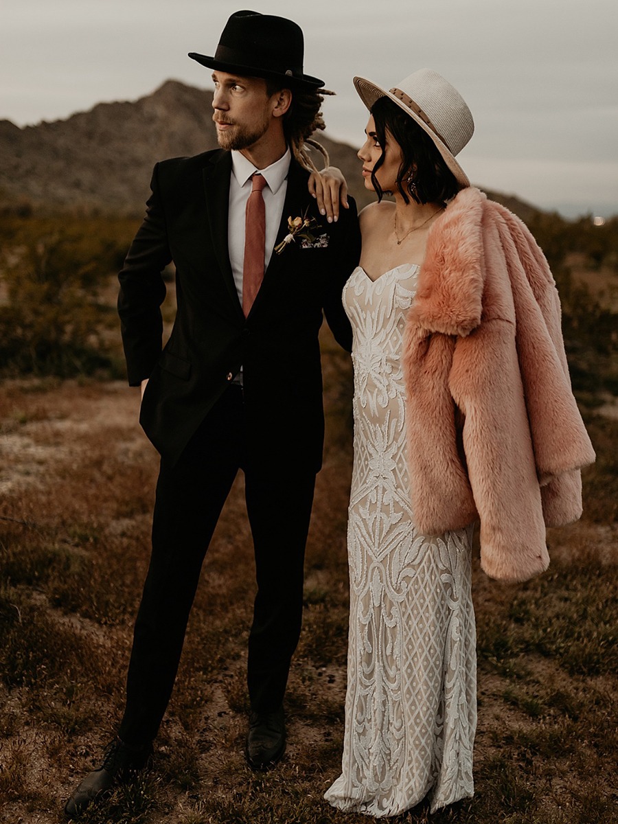 Bohemian Grunge Meets Desert Wedding Ideas