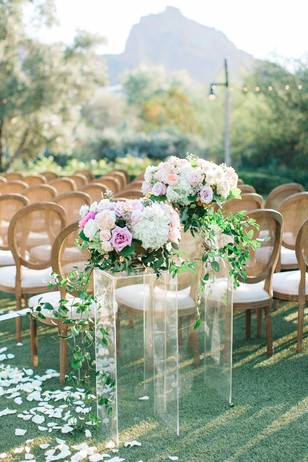 ceremony floral arrangements