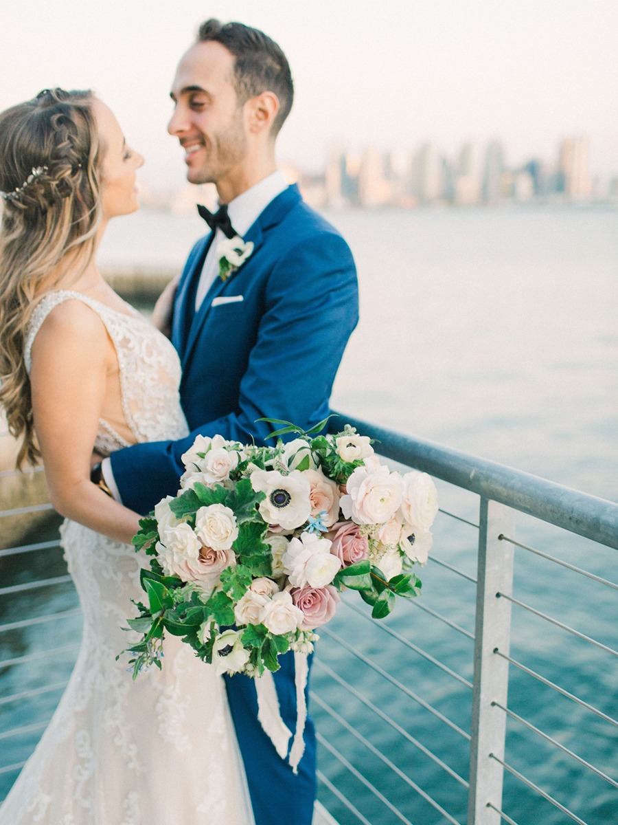 California Beach and Water Inspired Wedding