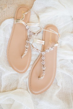 wedding sandals for a beach wedding