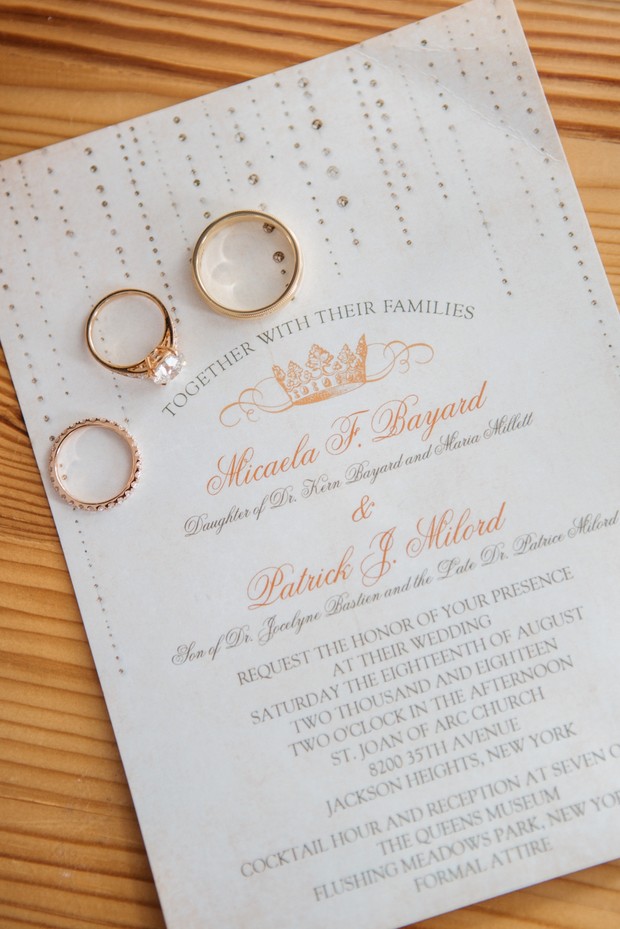 regal wedding invitations