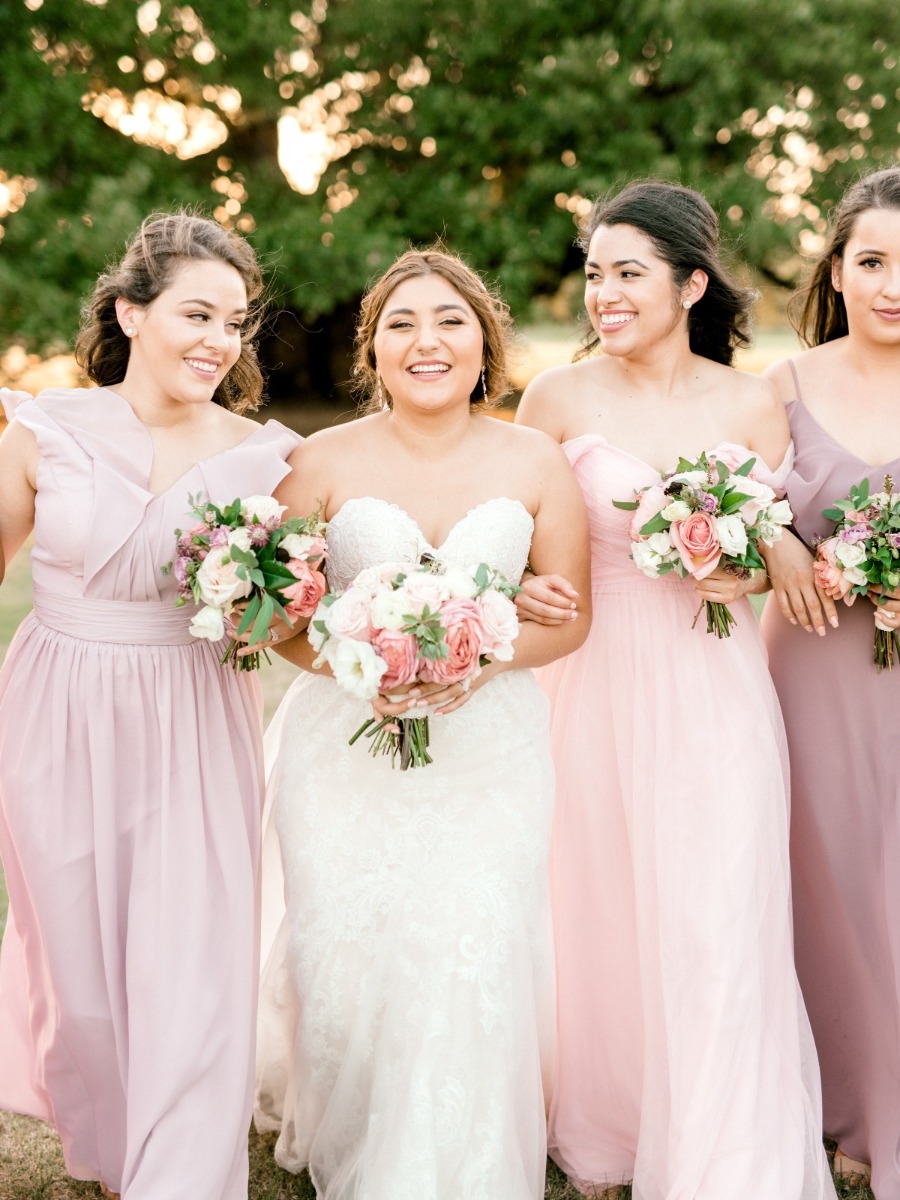 A Beautiful Blush and Mauve Summer Wedding