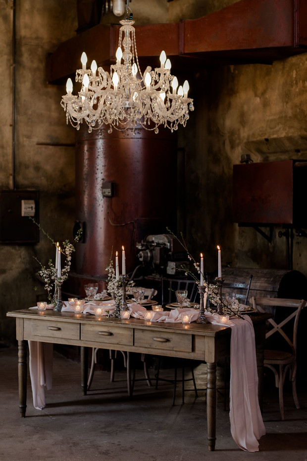 romantic wedding table design