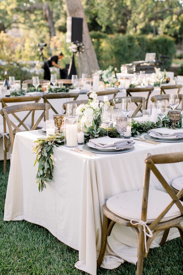 outdoor wedding at Fess Parker Winery